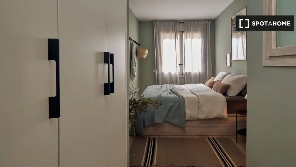 Dormitori de Apartament per a compartir en Sarrià - Sant Gervasi