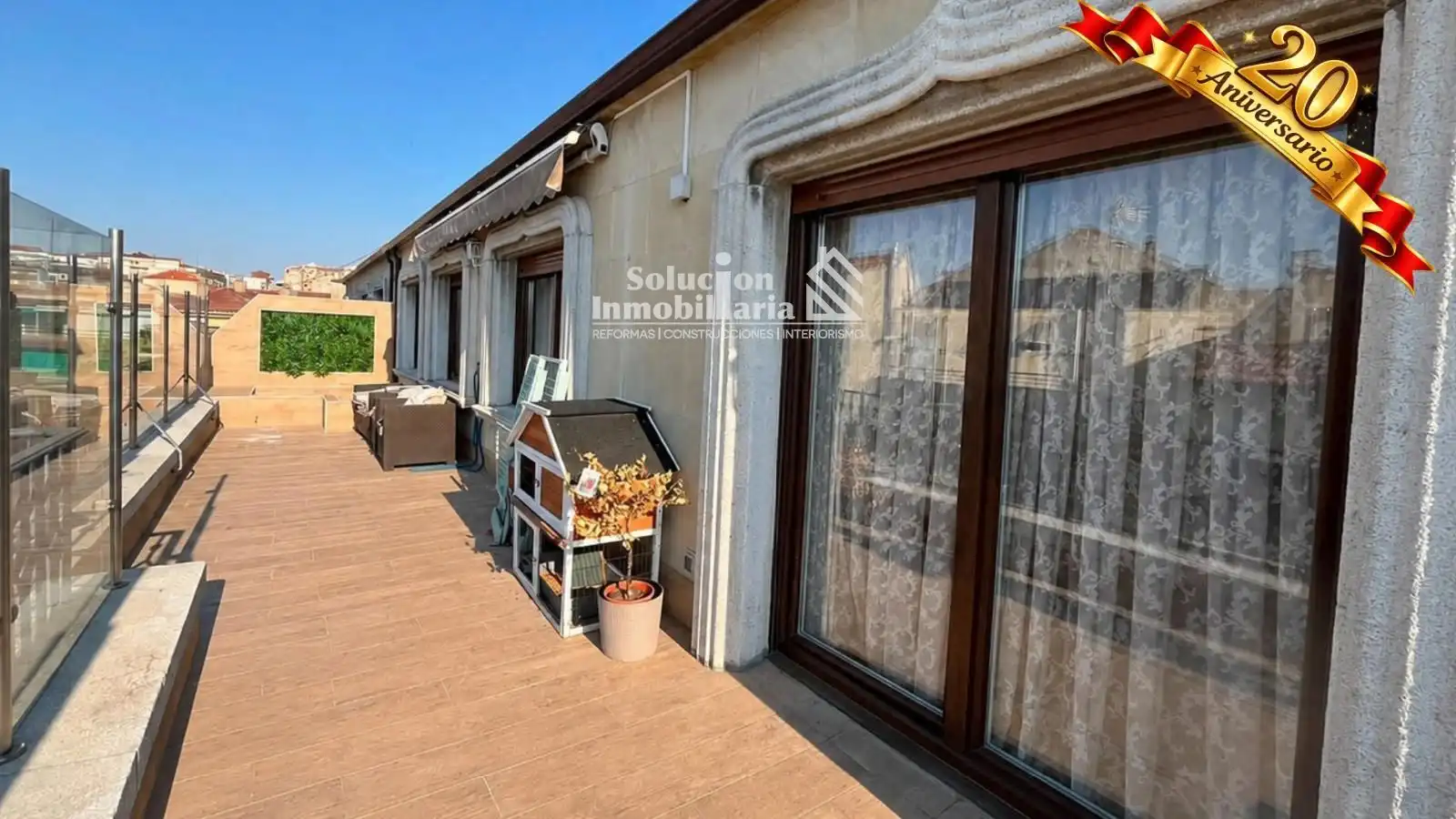 Terrasse von Dachboden zum Verkauf in Salamanca mit Klimaanlage, Heizung und Terrasse
