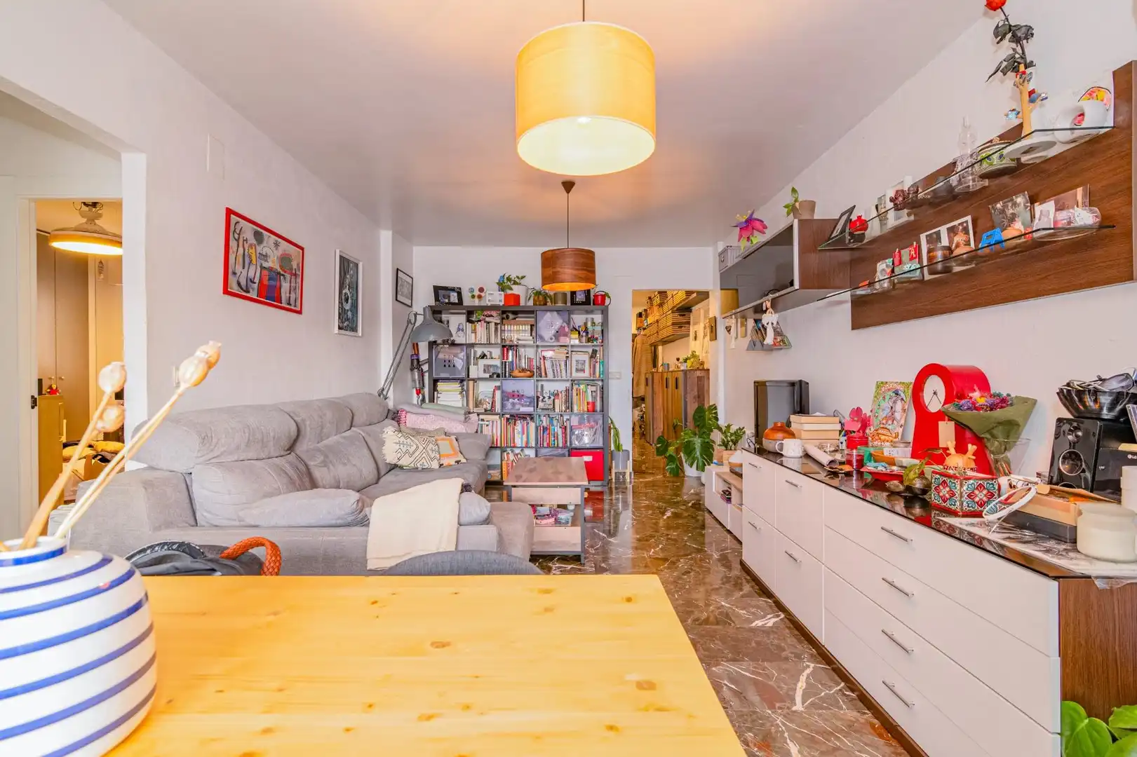 Sala de estar de Piso en venta en La Zubia con Aire acondicionado, Calefacción y Terraza