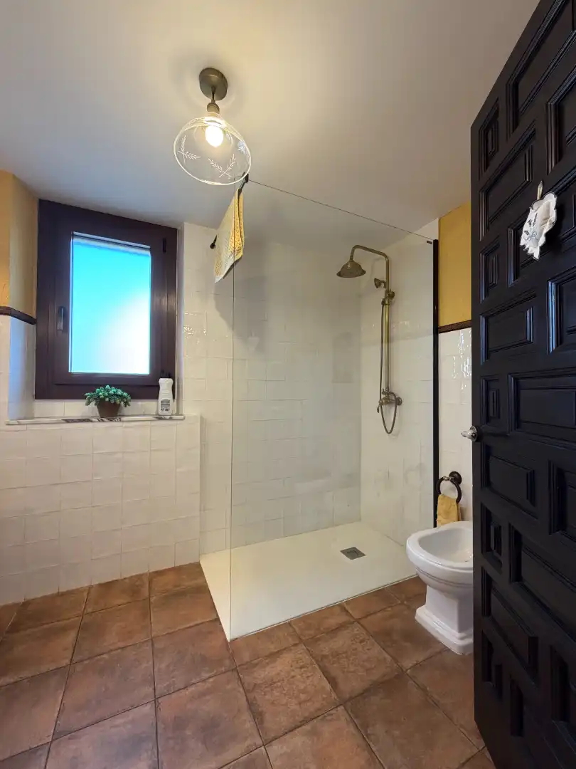 Baño de Finca rústica en venta en Moià con Calefacción, Jardín privado y Parquet