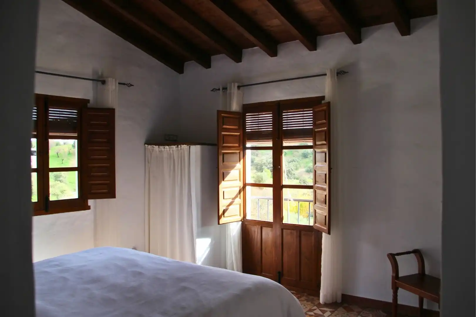 Bedroom of Houses for sale in Guaro  with Air Conditioner, Heating and Private garden