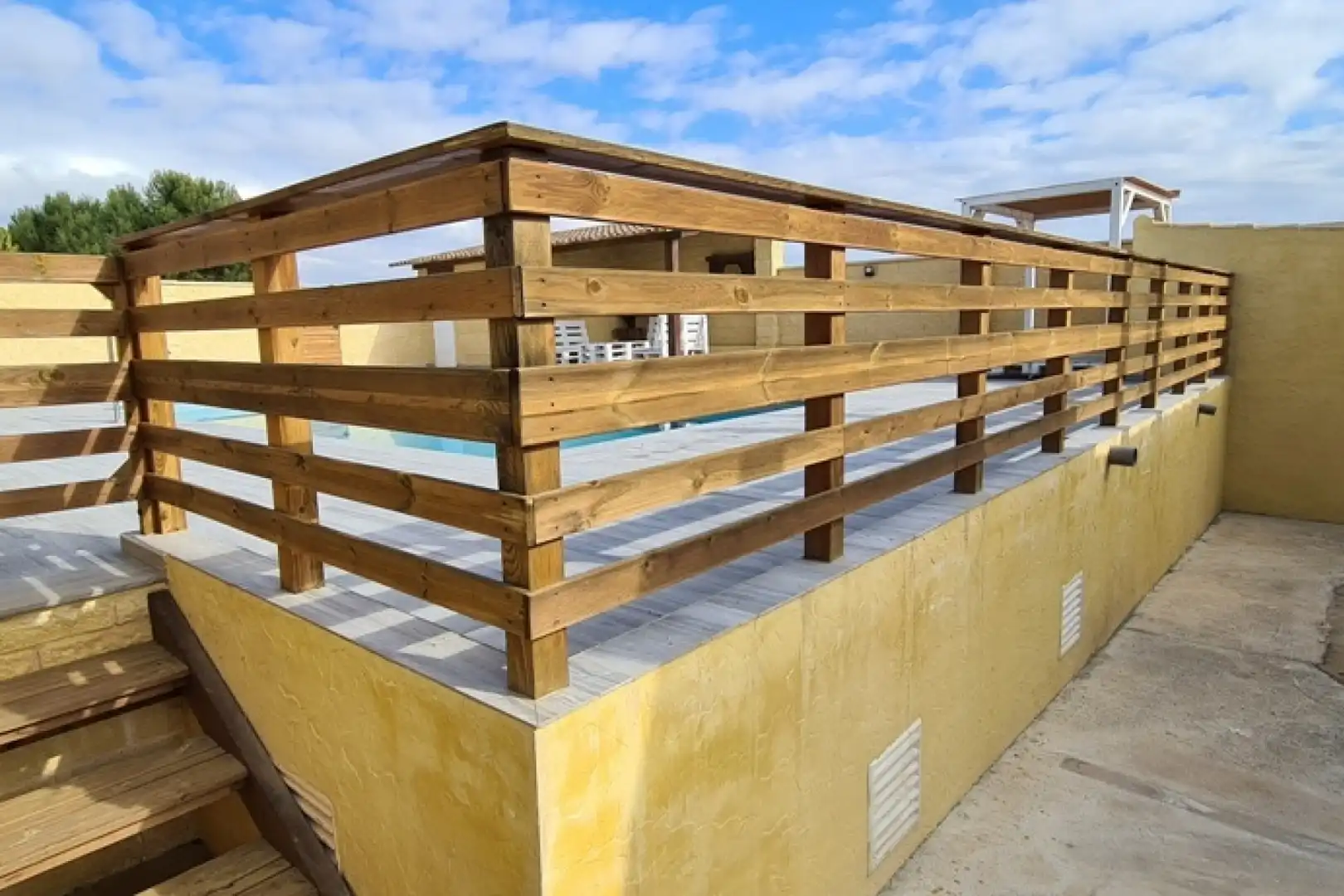 Terrassa de Casa o xalet en venda en Orihuela amb Aire condicionat, Calefacció i Jardí privat