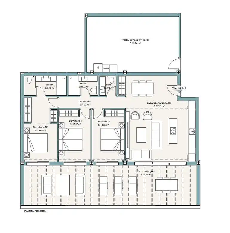 Apartment mit Aufzug zum Verkauf in Benamara - Atalaya, imagen 19