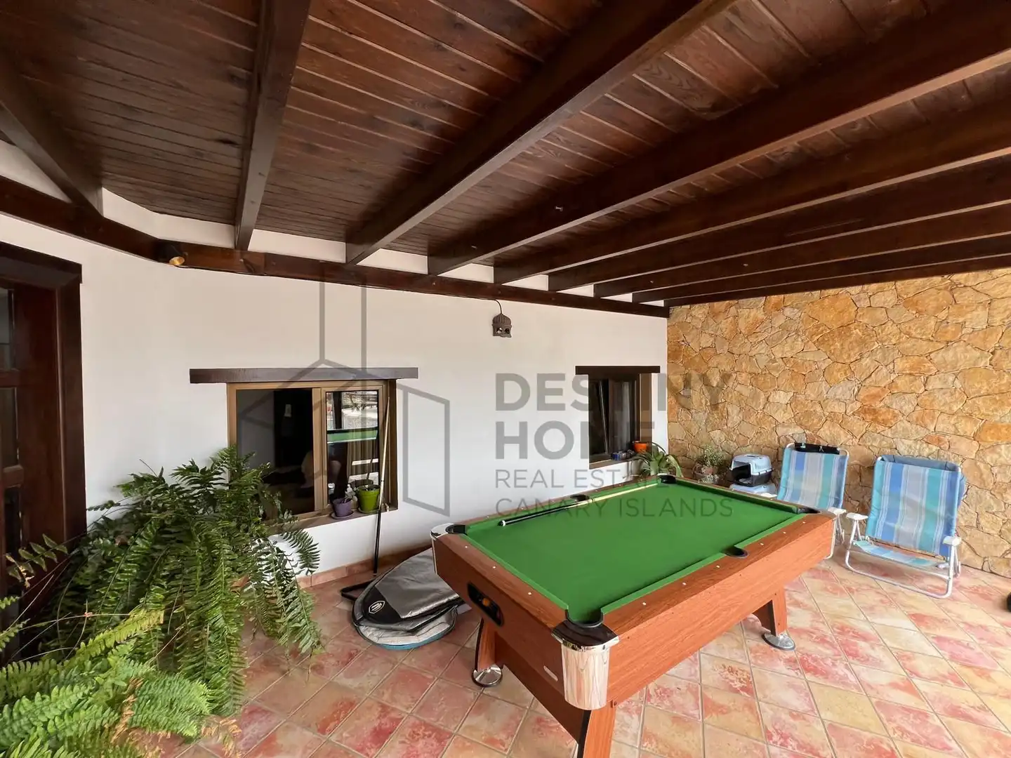 Terrace of Country homes for sale in La Oliva  with Air Conditioner, Private garden and Terrace