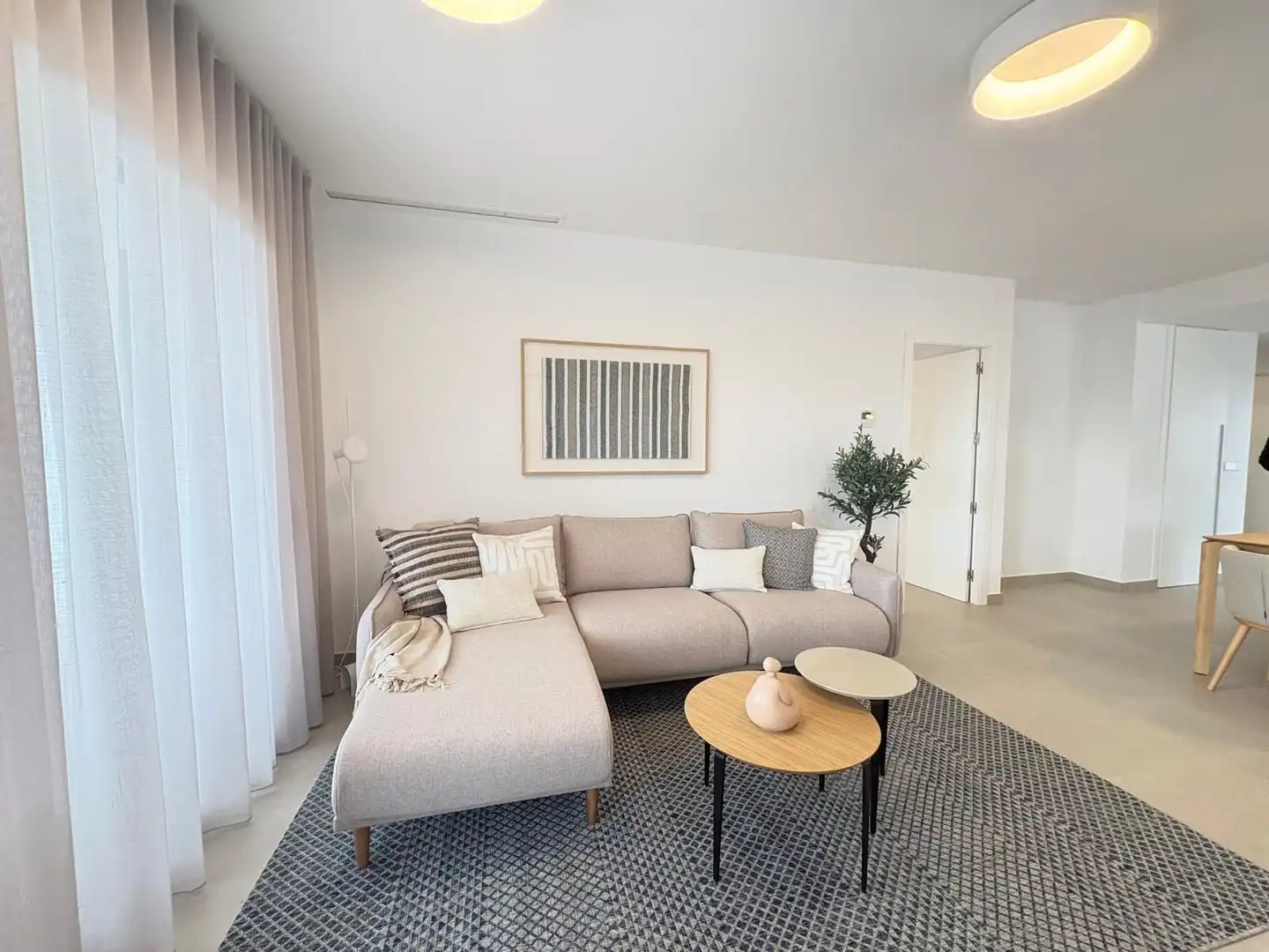 Sala d'estar de Apartament en venda en Pilar de la Horadada ciudad