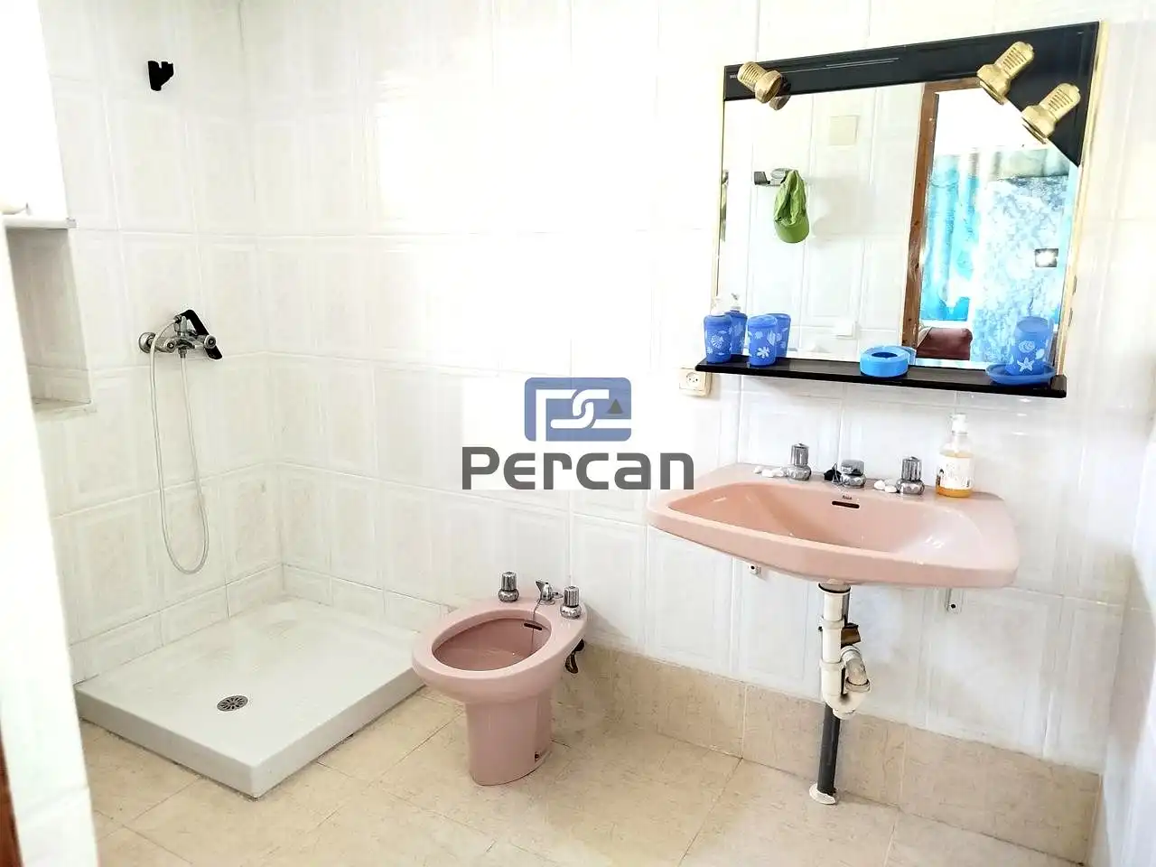 Bathroom of Houses for rent in El Campello  with Air Conditioner, Heating and Private garden