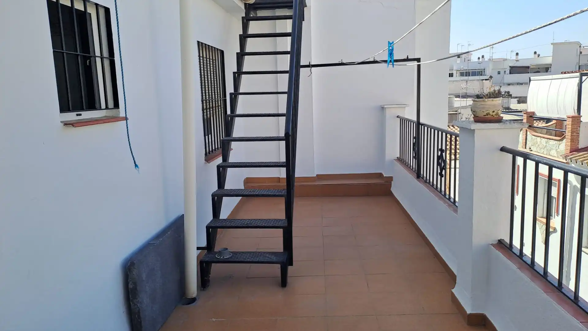 Balcony of Houses for rent in Coín  with Air Conditioner, Terrace and Storage room