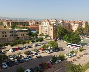 Vista exterior de Àtic de lloguer en  Murcia Capital amb Aire condicionat, Terrassa i Balcó