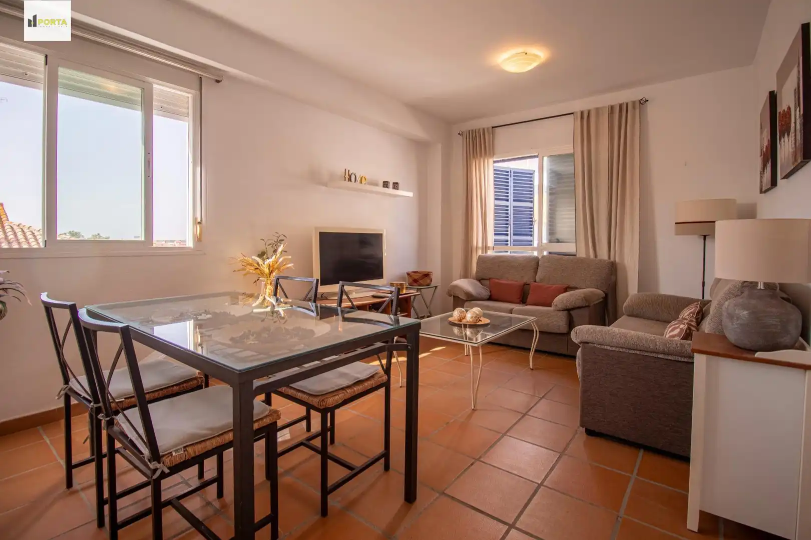 Wohnzimmer von Maisonette zum Verkauf in Sanlúcar de Barrameda mit Gemeinschaftspool