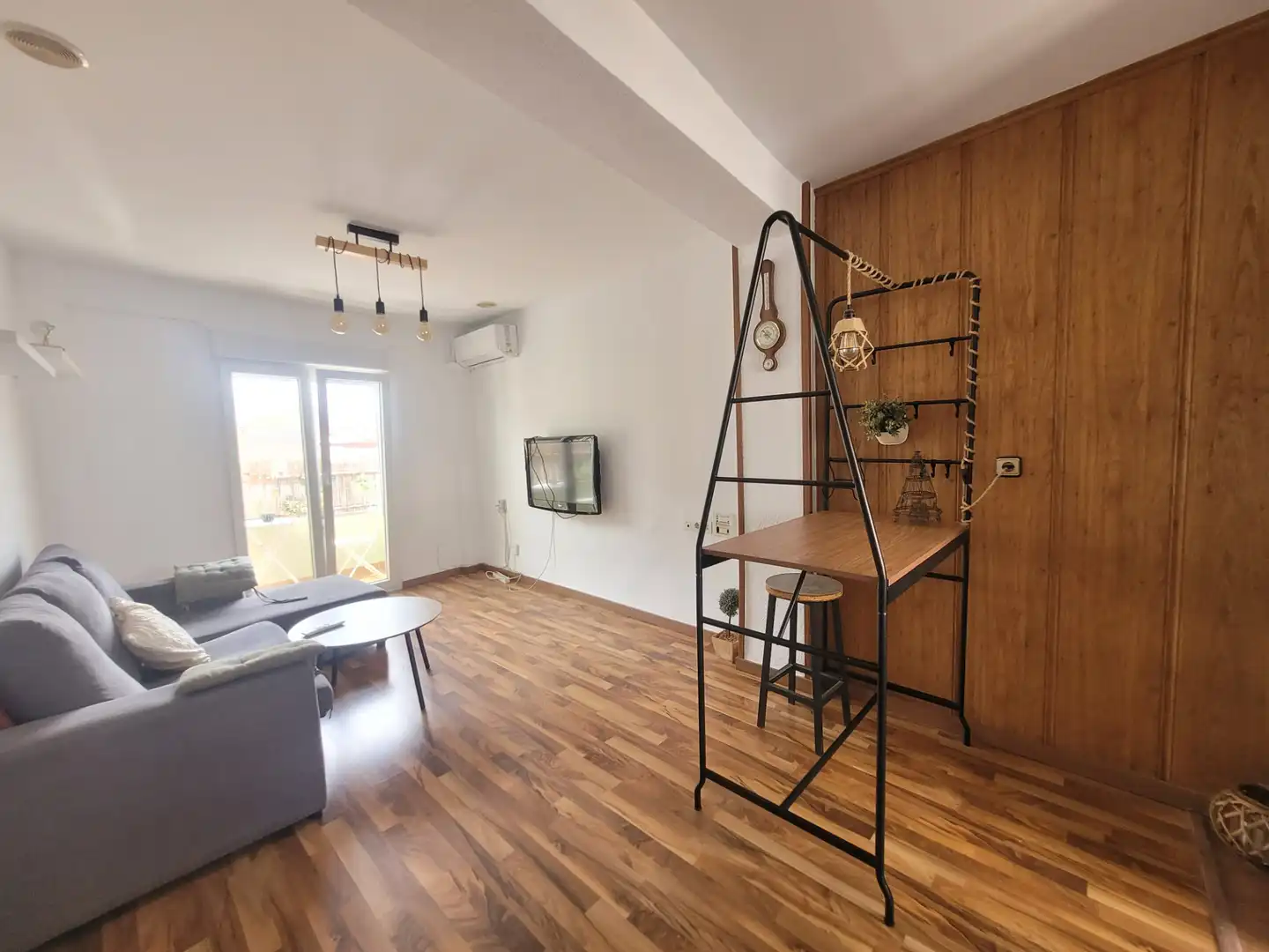 Sala de estar de Piso en venta en Maracena con Lavadora, Microondas y Balcón