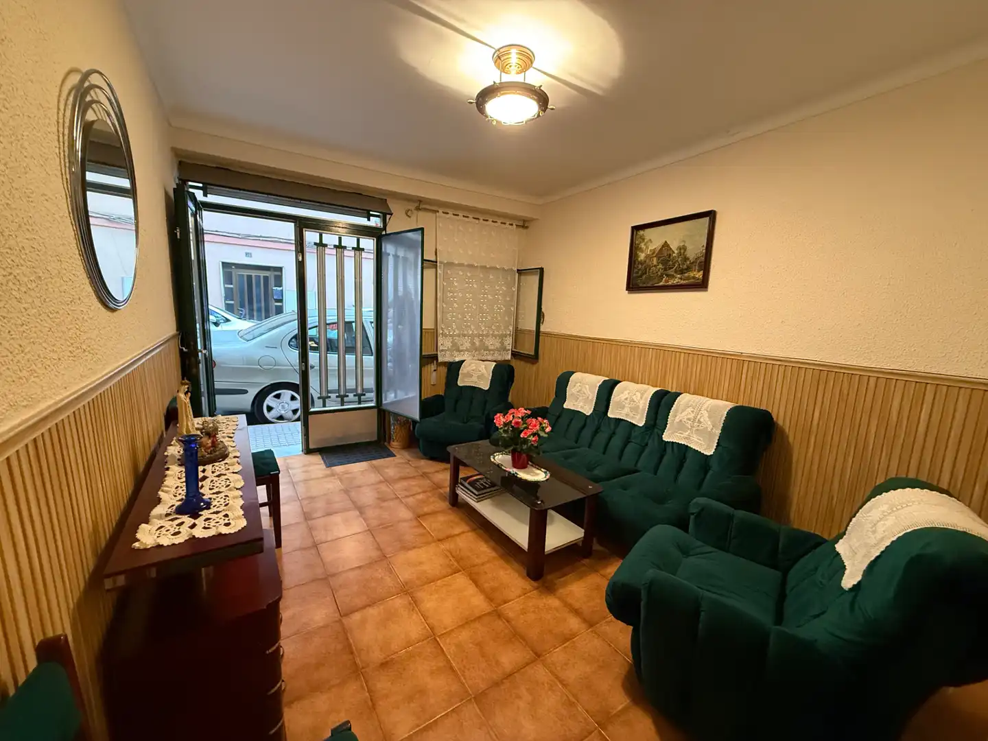 Sala d'estar de Casa adosada en venda en Benissa amb Terrassa, Traster i Moblat