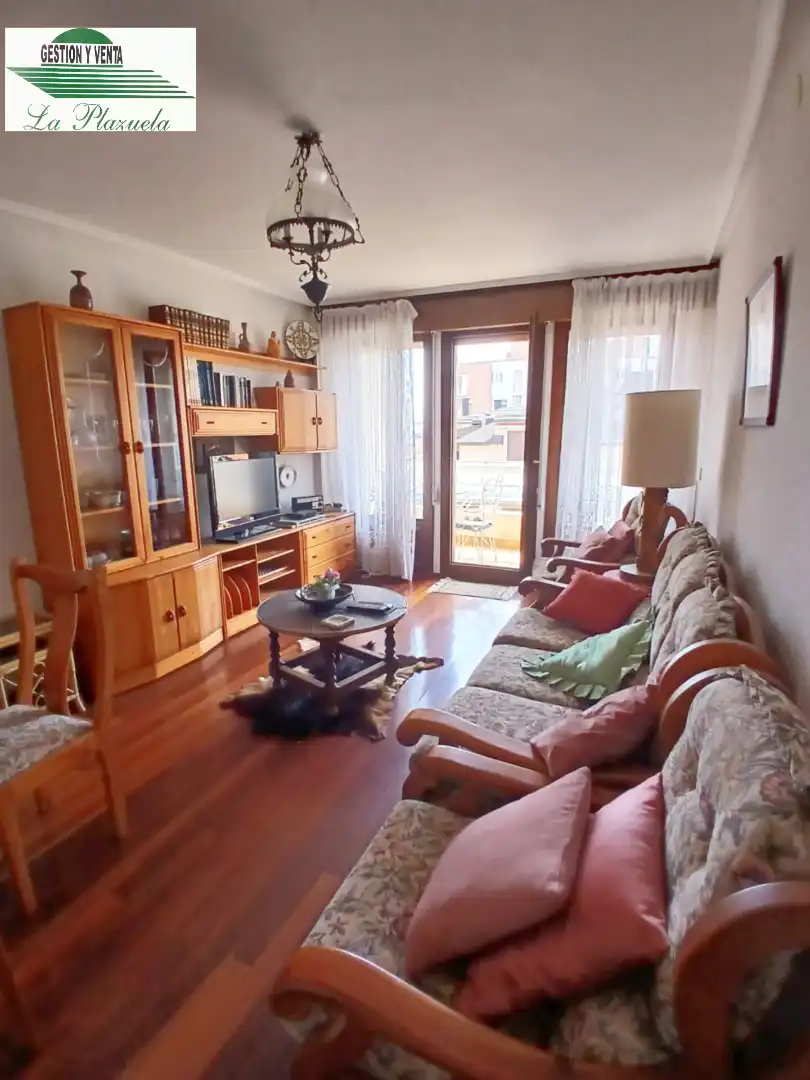 Sala de estar de Piso en venta en Castro-Urdiales con Calefacción, Jardín privado y Terraza