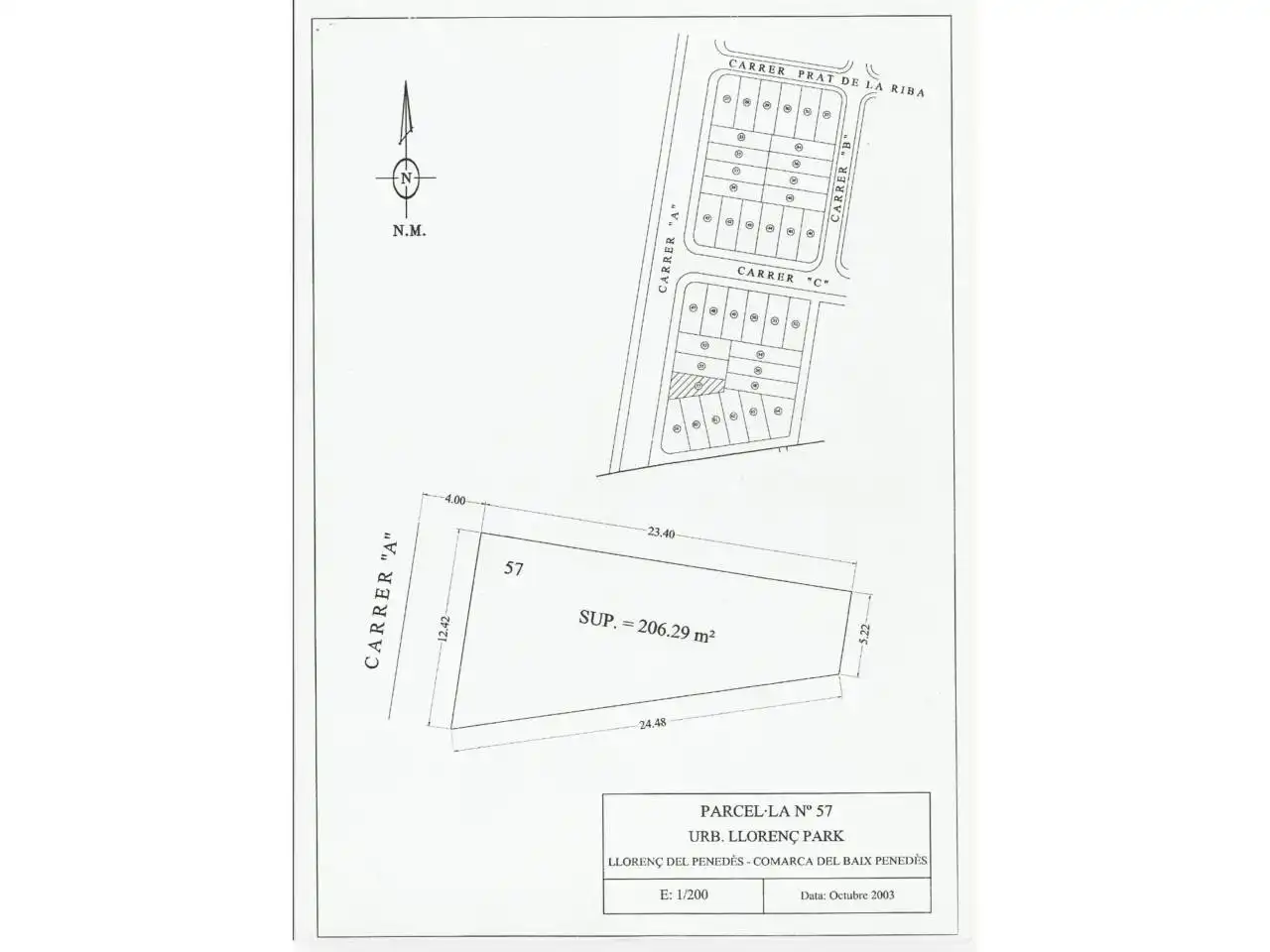Residencial en venta en Llorenç del Penedès