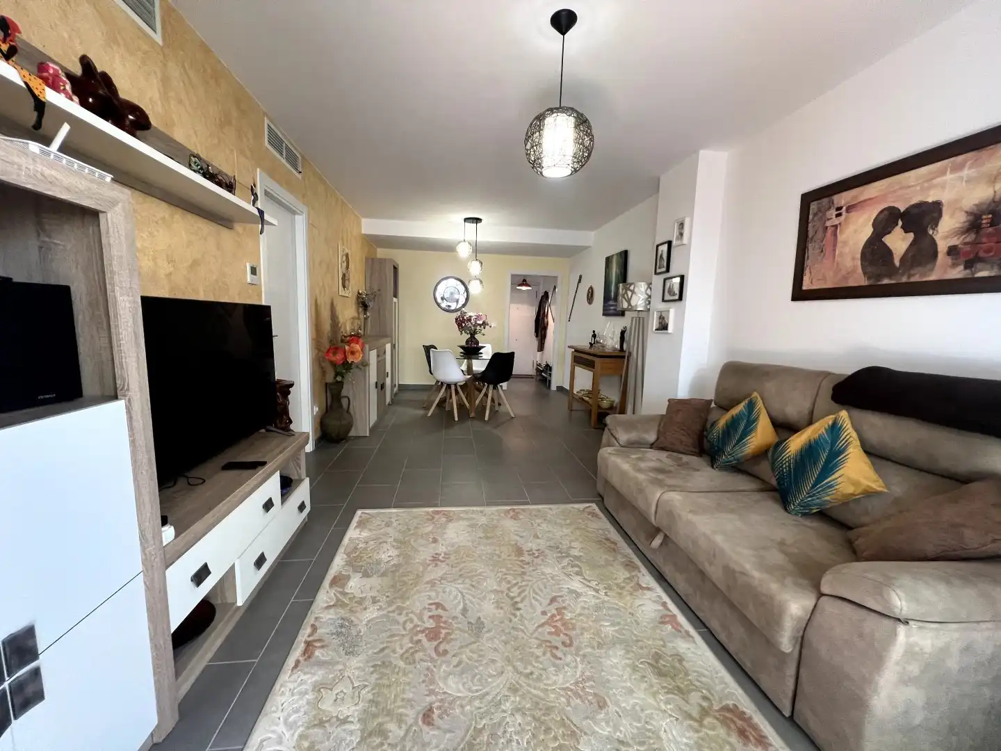 Sala de estar de Piso en venta en Centro 