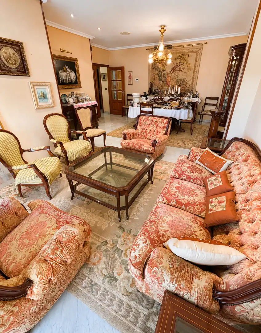 Wohnzimmer von Wohnung zum Verkauf in Sevilla mit Klimaanlage, Terrasse und Gemeinschaftspool