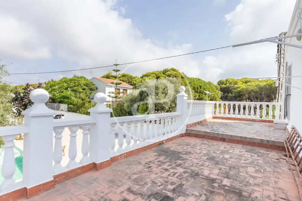 Terrassa de Casa adosada en venda en Alcalà de Xivert amb Calefacció, Jardí privat i Terrassa