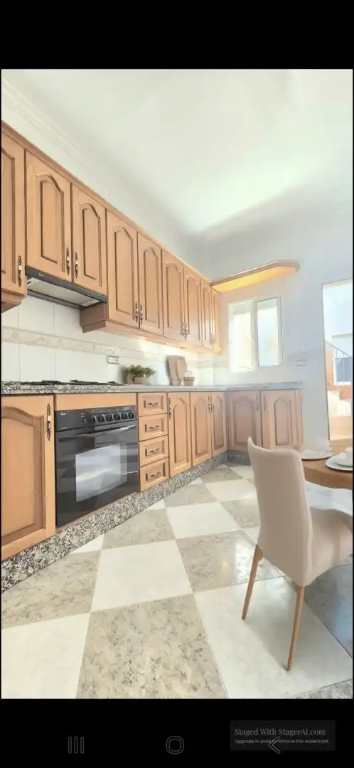 Cocina de Casa adosada en venta en Alcolea del Río con Alarma