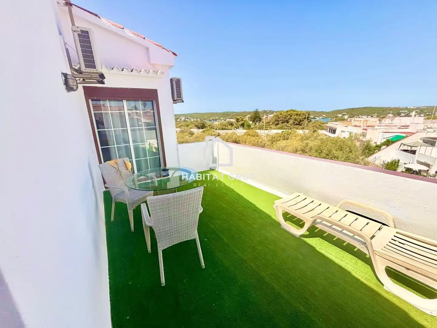 Terraza de Casa o chalet en venta en Es Castell con Aire acondicionado, Calefacción y Jardín privado
