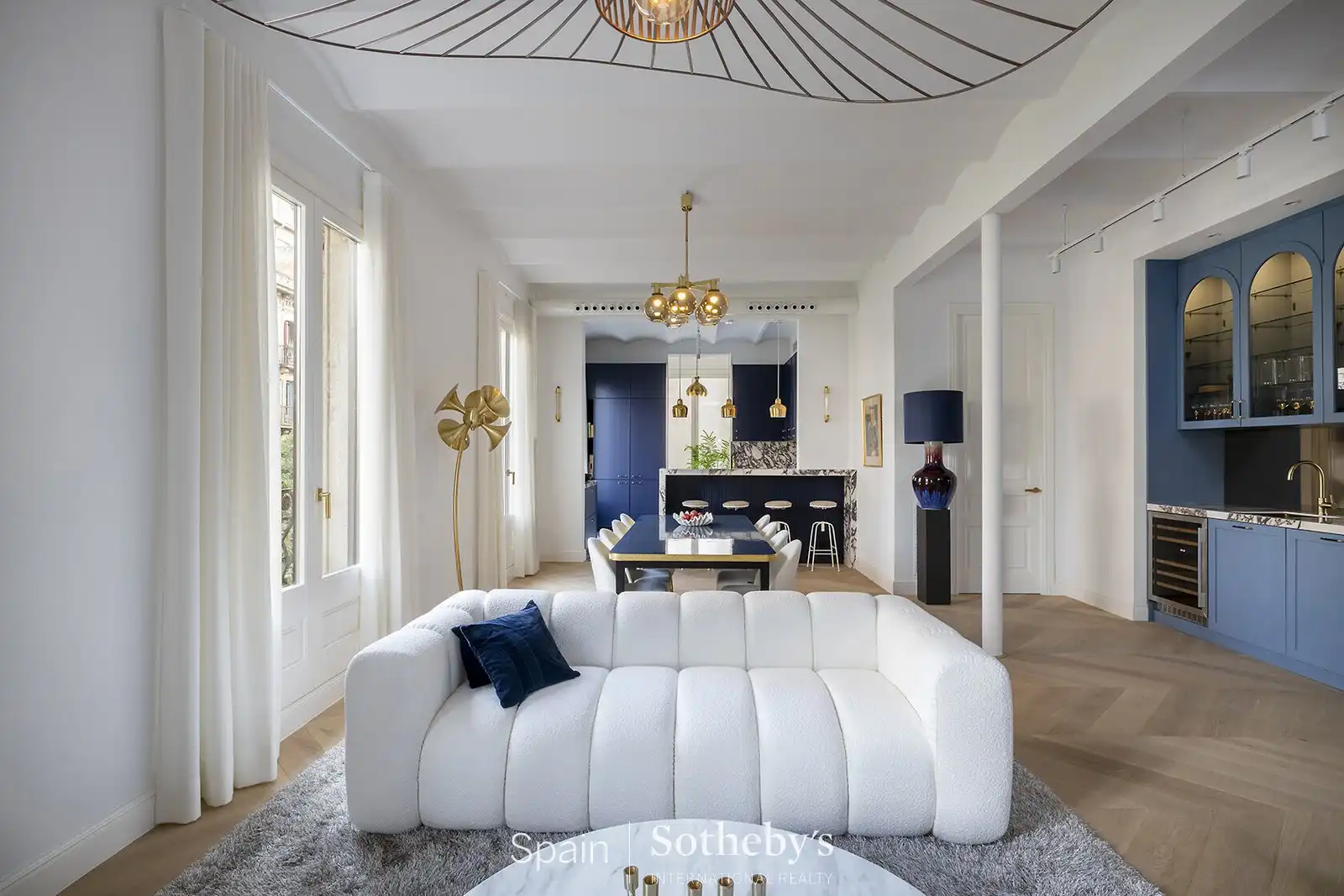 Sala de estar de Apartamento en venta en Barcelona con Aire acondicionado y Terraza