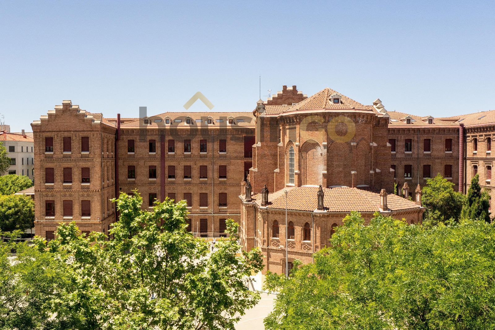 Exterior view of Flat for sale in  Madrid Capital  with Air Conditioner, Heating and Parquet flooring
