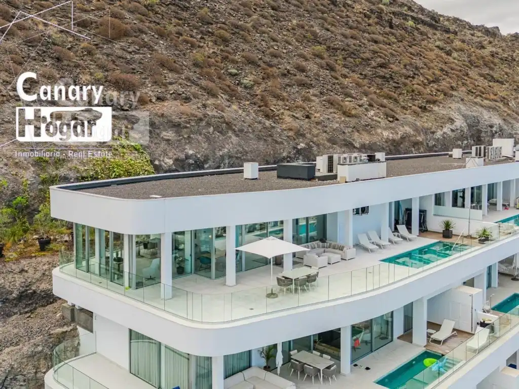 Vista exterior de Ático en venta en Santiago del Teide con Jardín privado y Piscina