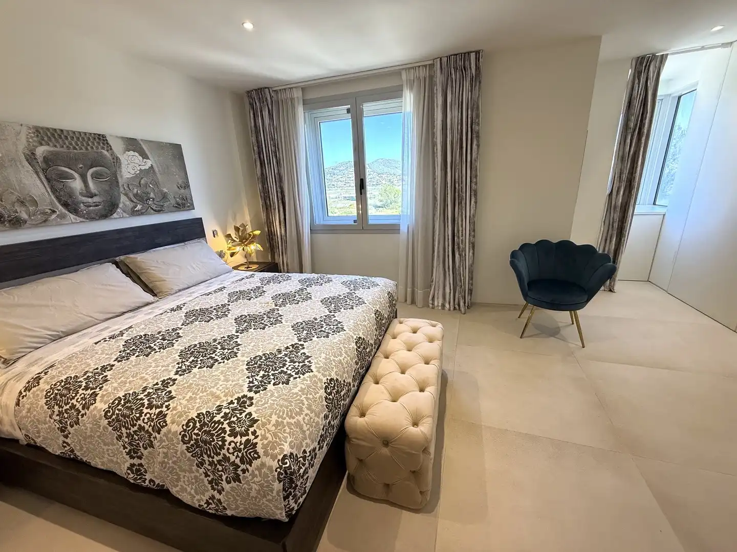 Bedroom of Apartments for sale in Eivissa  with Air Conditioner, Heating and Private garden