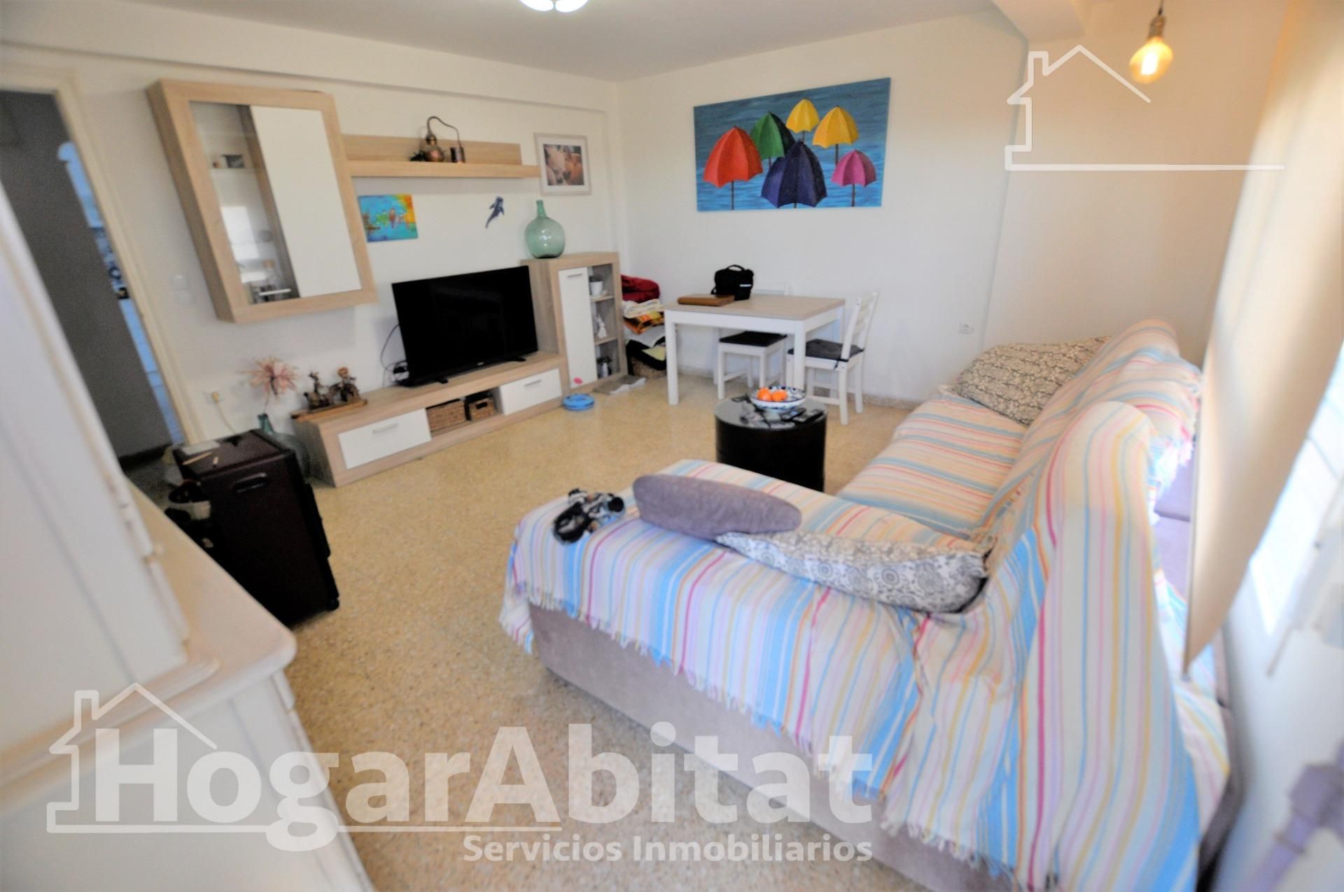 Sala de estar de Piso en venta en Puçol con Balcón