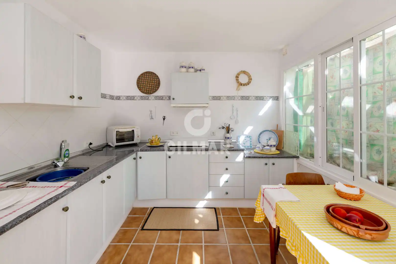 Cuina de Casa o xalet en venda en Estepona amb Jardí privat