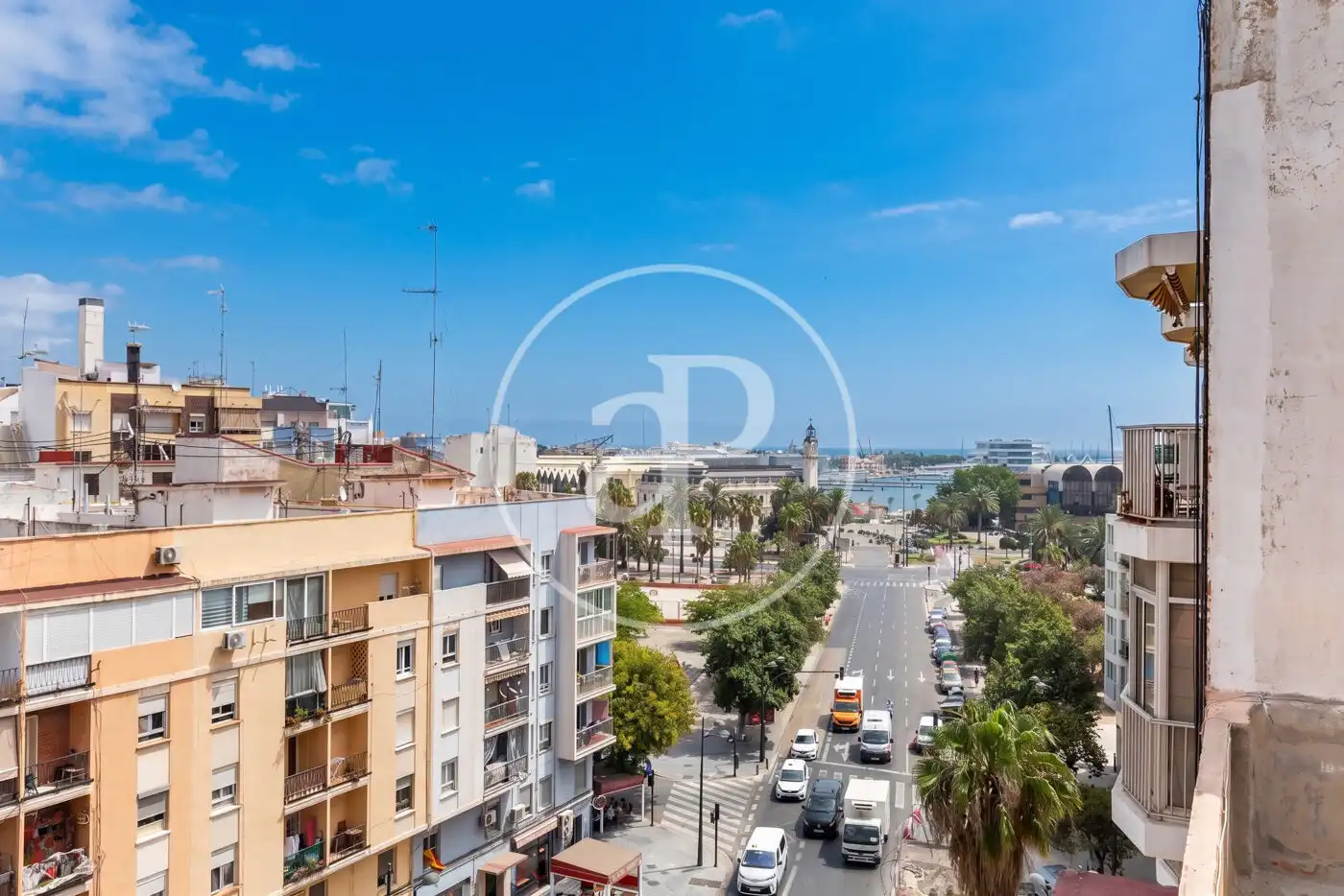 Außenansicht von Dachboden zum Verkauf in Valencia mit Klimaanlage, Heizung und Privatgarten