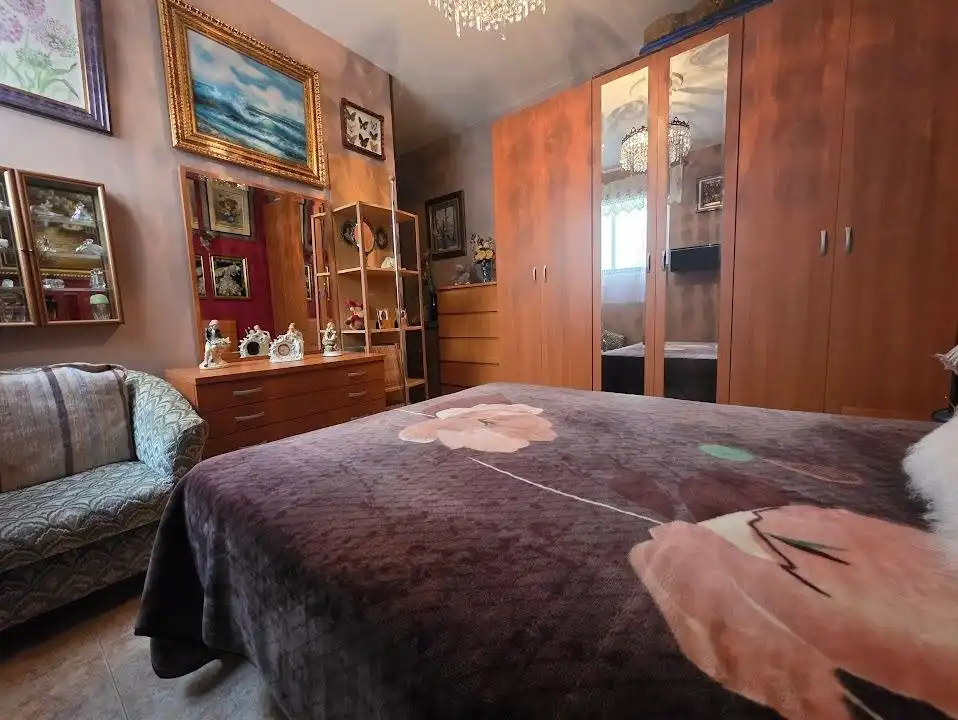 Schlafzimmer von Wohnung zum Verkauf in Las Palmas de Gran Canaria mit Klimaanlage, Heizung und Privatgarten