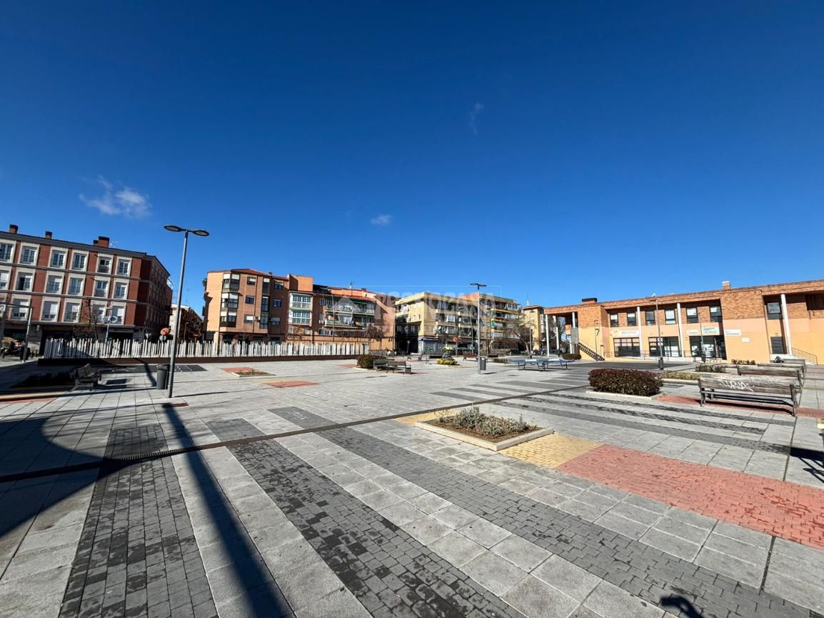 Exterior view of Flat for sale in Getafe  with Air Conditioner, Parquet flooring and Terrace