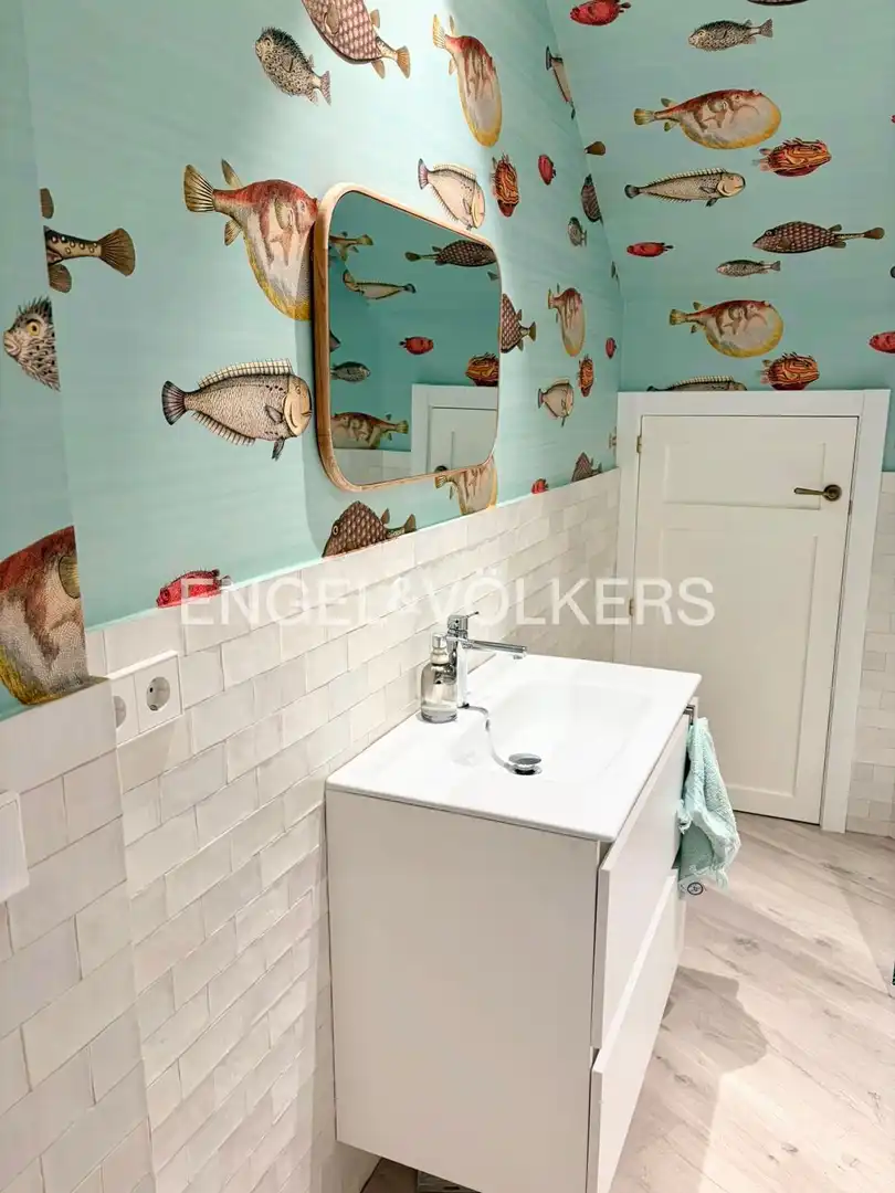 Baño de Casa o chalet de alquiler en Madrid con Aire acondicionado, Calefacción y Terraza