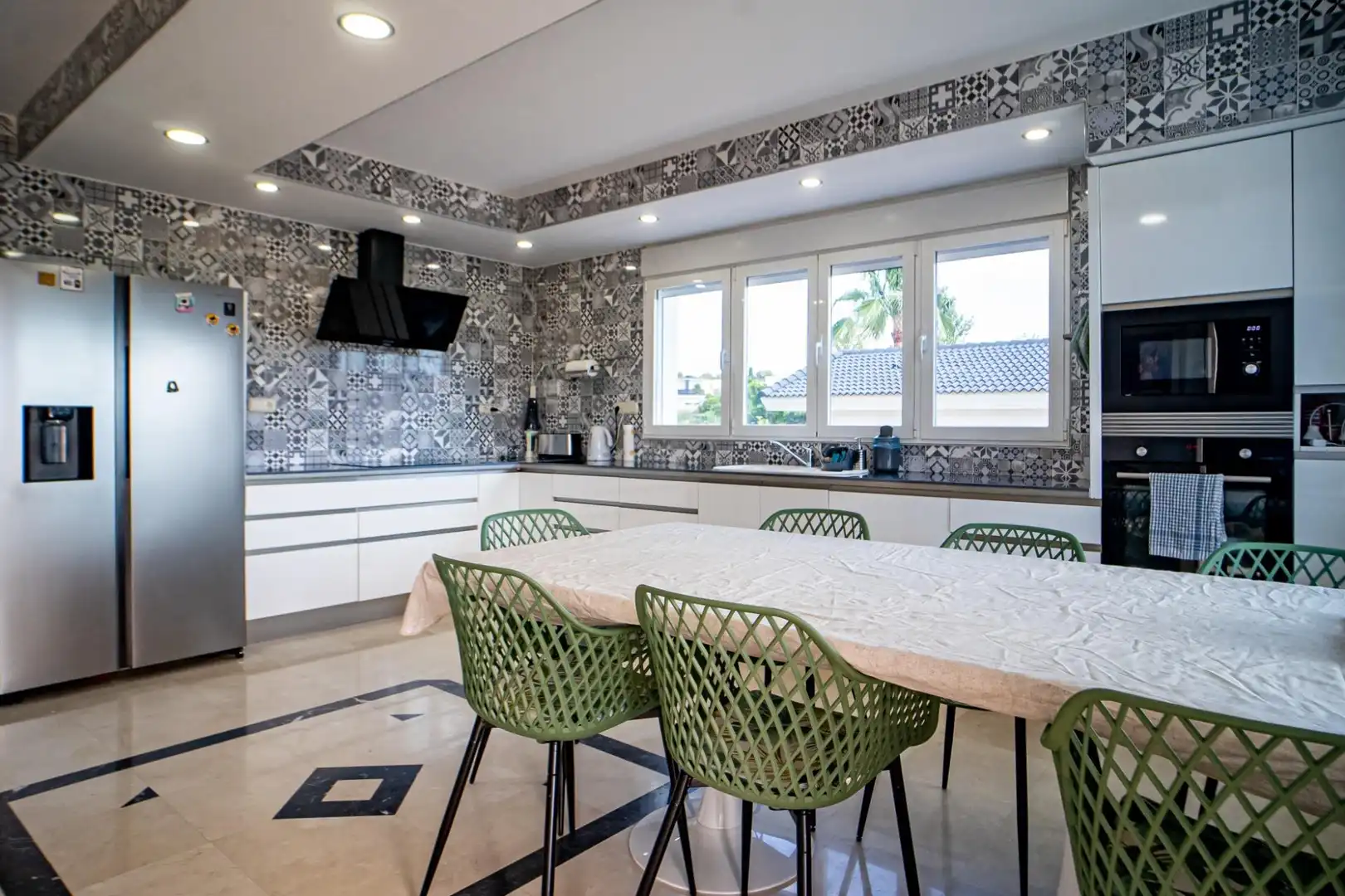 Kitchen of Houses for sale in L'Alfàs del Pi  with Air Conditioner, Heating and Private garden