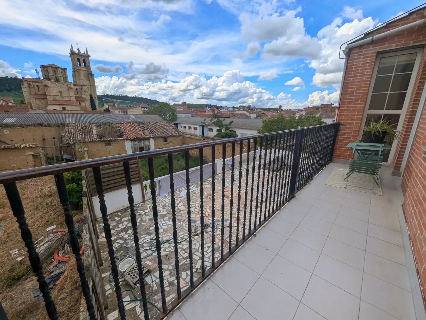 Terrace of Houses for sale in Villamuriel de Cerrato  with Heating, Furnished and Balcony