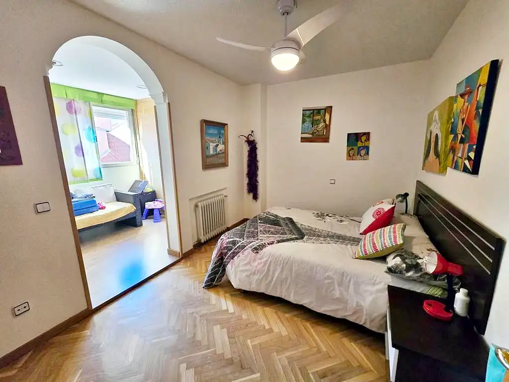 Bedroom of Attic for sale in Leganés  with Heating, Parquet flooring and Terrace