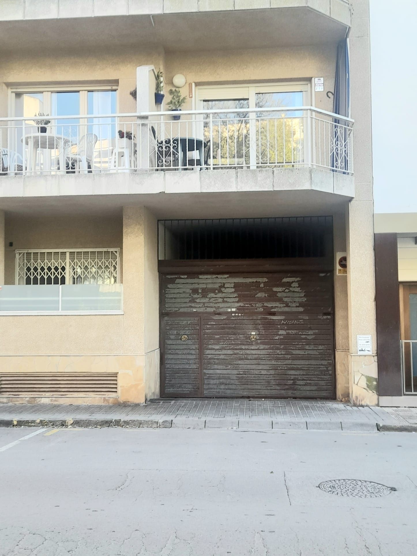 Vista exterior de Garatge en venda en Blanes