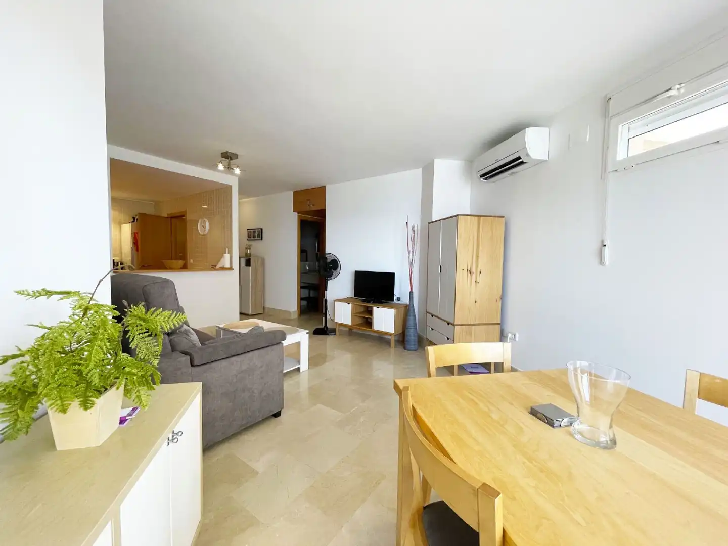 Sala d'estar de Apartament en venda en Calpe / Calp