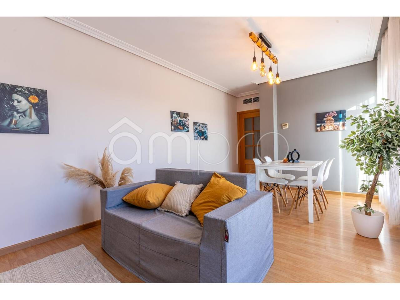 Sala d'estar de Àtic en venda en  Tarragona Capital amb Aire condicionat, Parquet i Terrassa