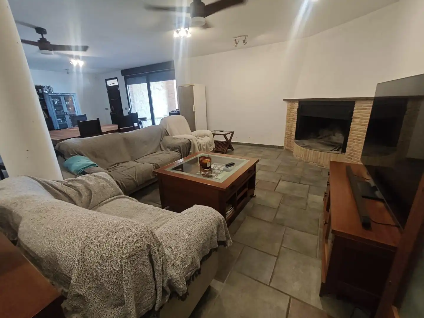 Living room of Houses for sale in Petrer  with Private garden, Terrace and Balcony