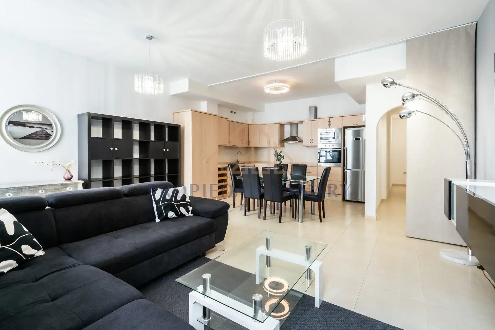 Living room of Flat for rent in La Victoria de Acentejo  with Storage room, Furnished and Oven