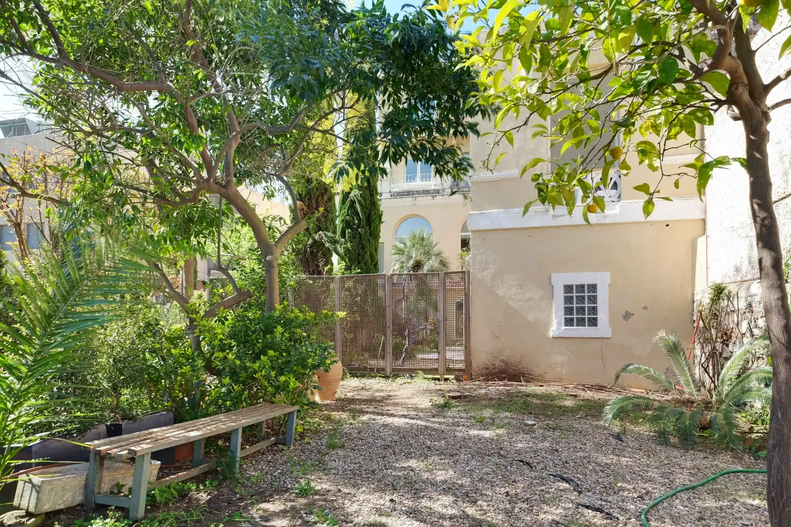 Garden of Flat for sale in  Barcelona Capital  with Air Conditioner, Heating and Private garden