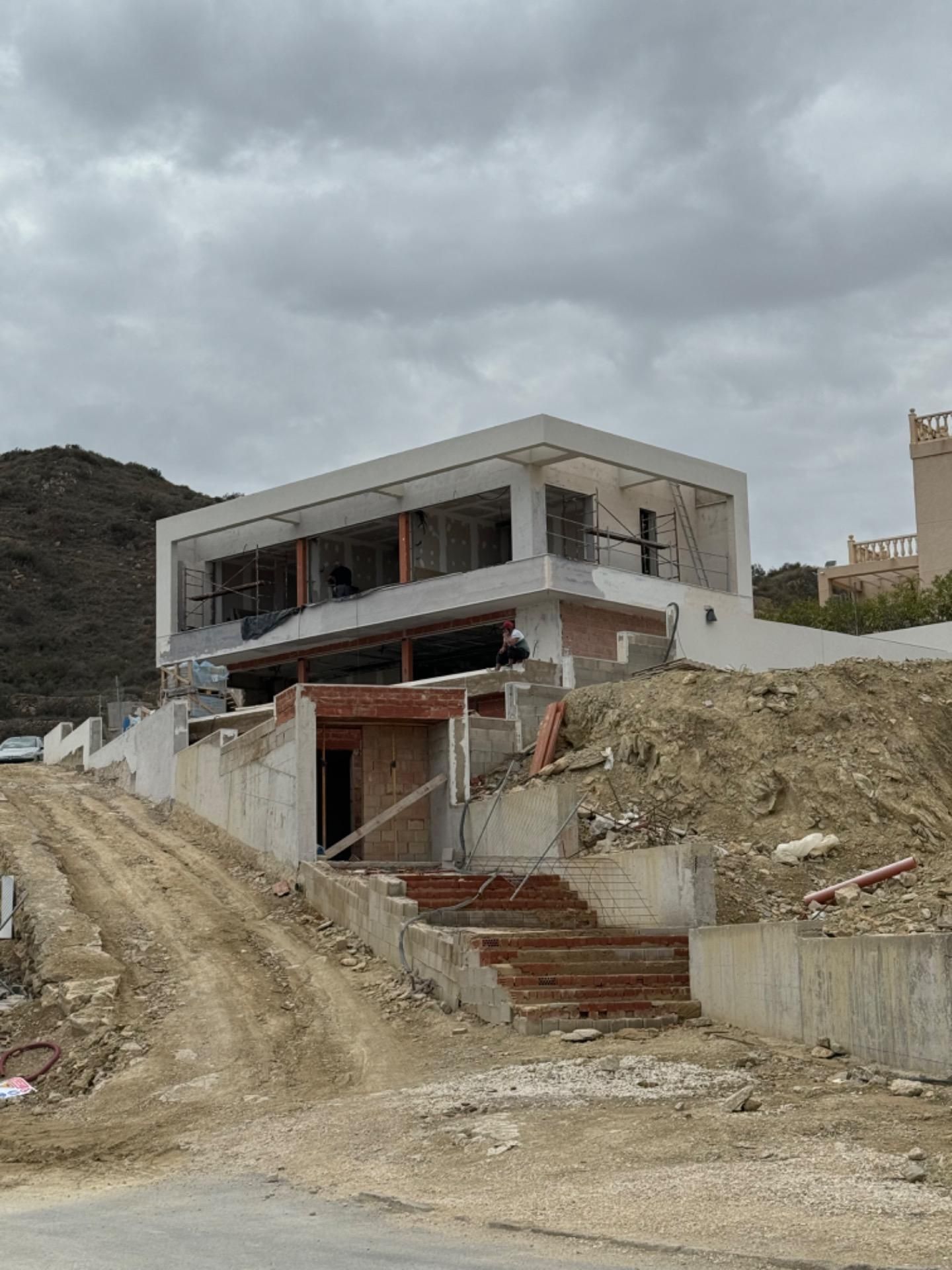 Vista exterior de Casa o xalet en venda en El Campello amb Aire condicionat, Calefacció i Jardí privat