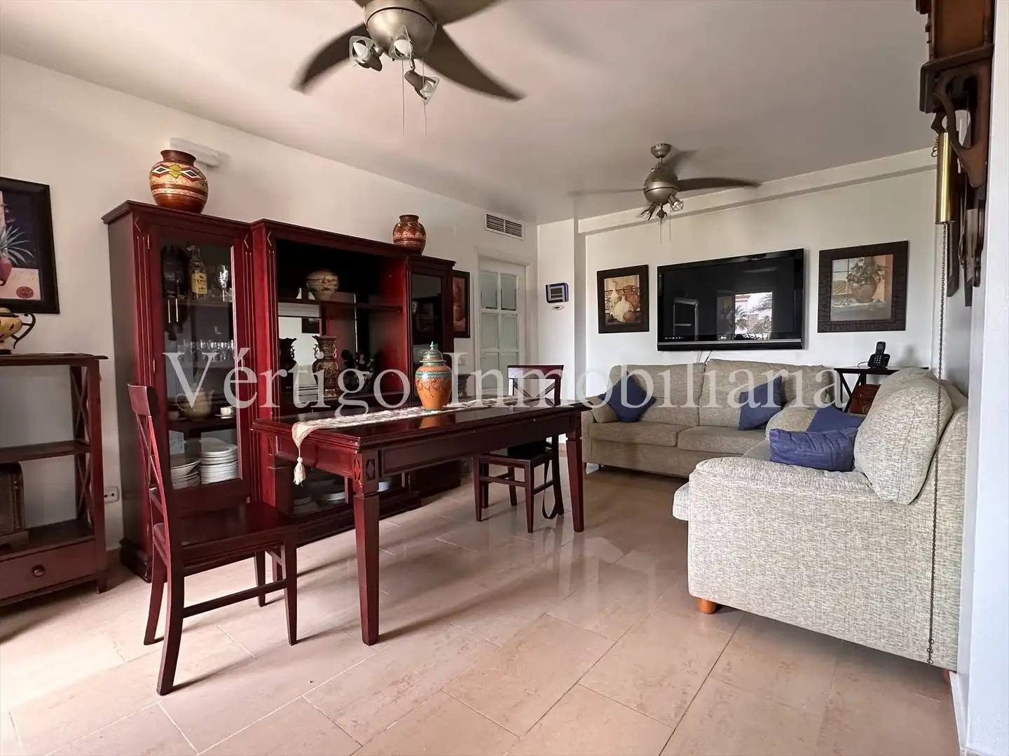 Living room of Flat for sale in Dos Hermanas  with Air Conditioner, Heating and Private garden