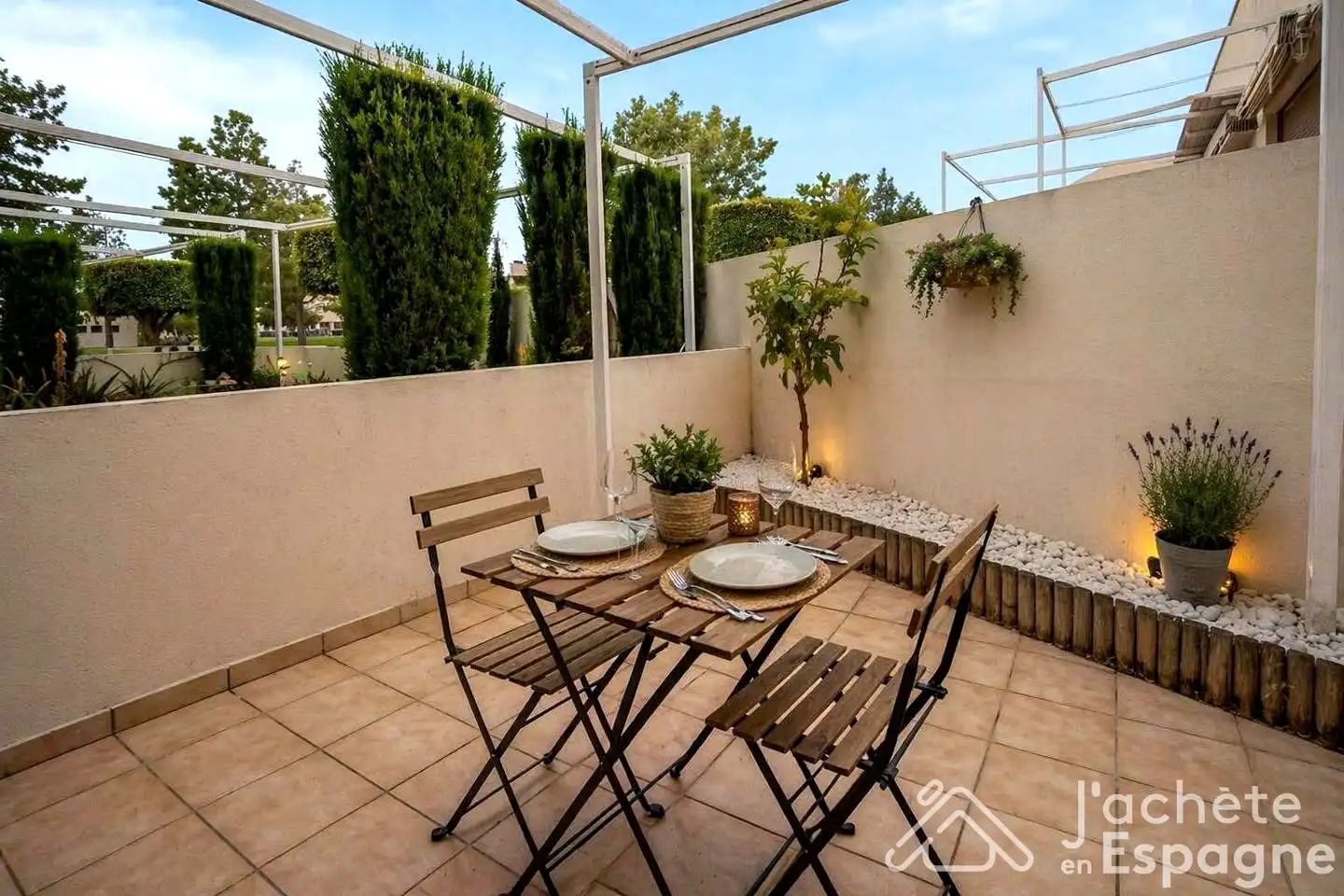 Terraza de Planta baja en venta en San Jorge / Sant Jordi con Aire acondicionado, Jardín privado y Terraza