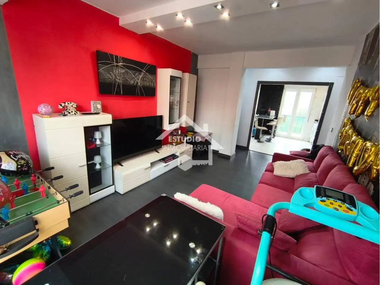 Sala de estar de Piso en venta en Fuenmayor con Calefacción, Terraza y Trastero