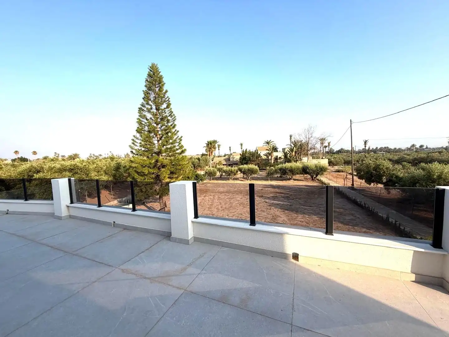 Terraza de Casa o chalet en venta en Elche / Elx con Aire acondicionado, Terraza y Piscina