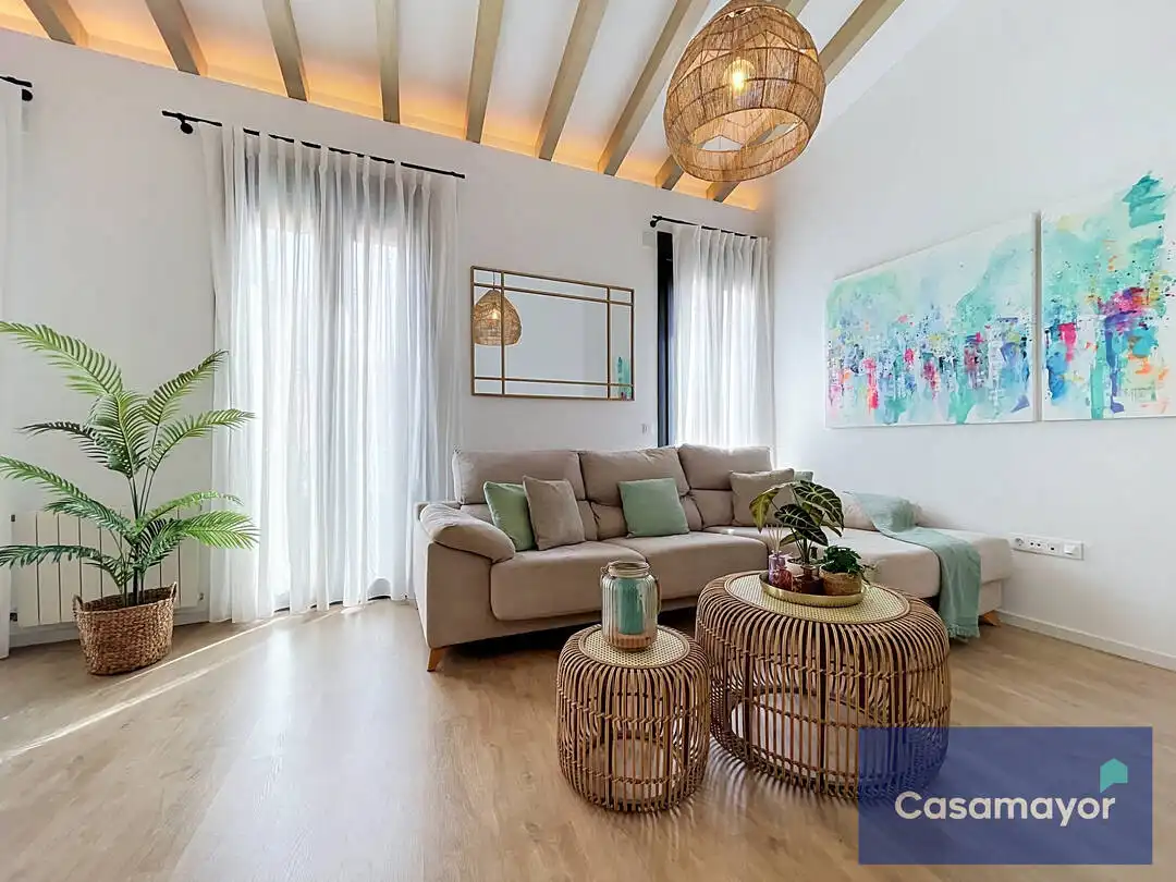 Sala de estar de Piso en venta en Alicante / Alacant con Aire acondicionado, Calefacción y Terraza