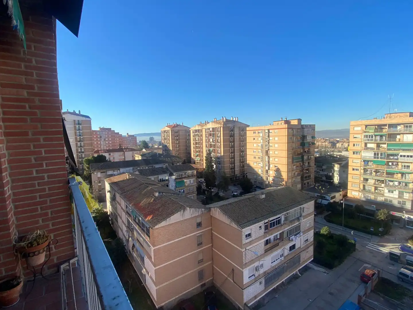 Vista exterior de Piso en venta en Granada con Terraza