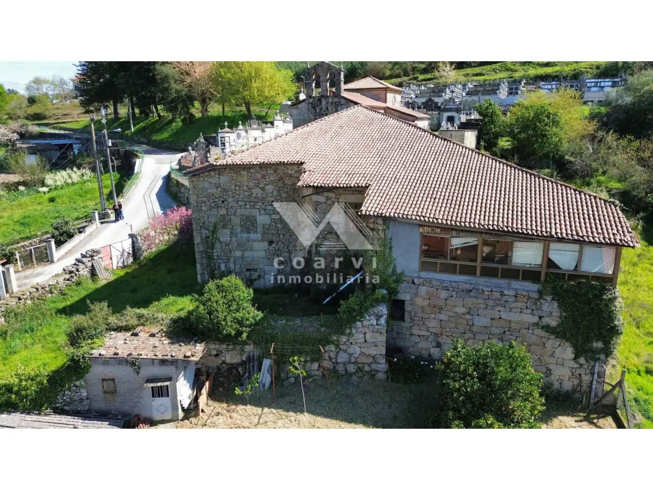 Exterior view of Houses for sale in Ourense Capital   with Private garden and Terrace