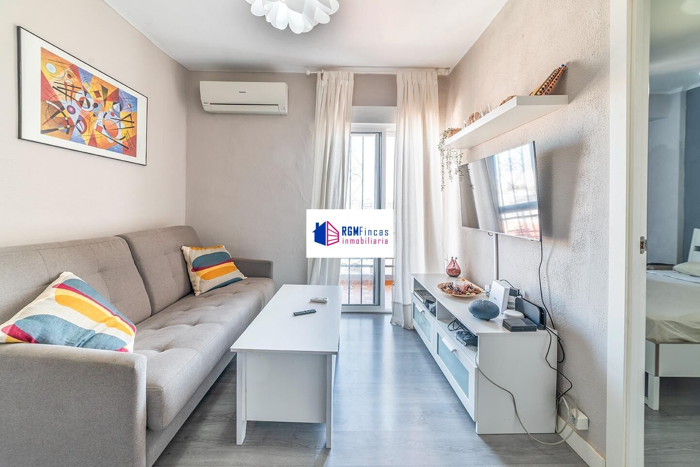 Bedroom of Flat for sale in  Sevilla Capital  with Terrace and Balcony